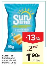 Sunbites - Snacks Amb Un Toc De Sal Marina
