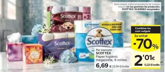 Scottex - Paper Higienic Megarotlle