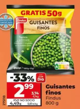 Findus - Guisantes Finos