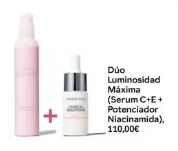 Mary Kay - Dúo Luminosidad Máxima (Sérum C+E + Potenciador Niacinamida)