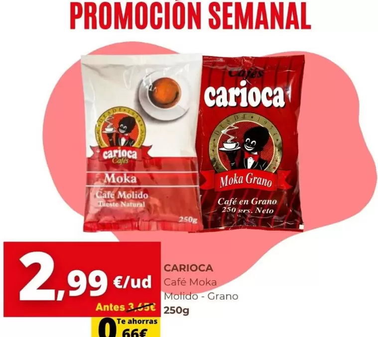 Carioca - Café Moka Molido-Grano