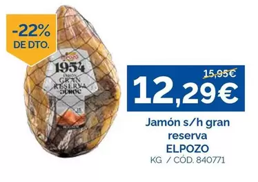 El Pozo - Jamón Gran Reserva