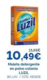 Luzil - Maleta Detergente En Polvo Colonia