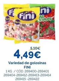 Fini - Variedad De Golosinas