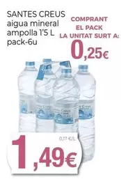 Fontnova - Santes Creus Aigua Mineral