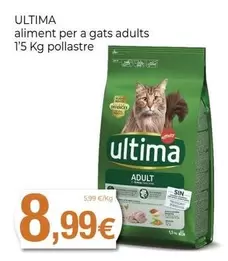 Ultima - Aliments Per A Gats Adults