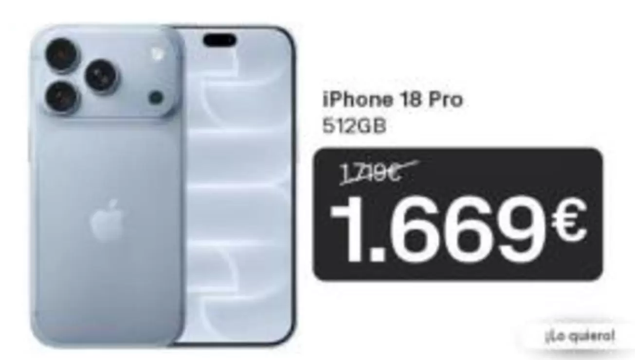 Apple - Iphone 18 Pro 512GB