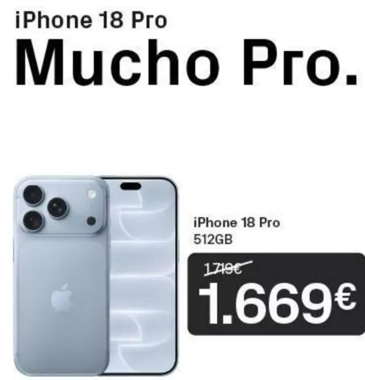 Iphone 18 Pro 512gb
