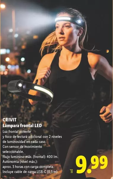 Crivit - Lampara Frontal Led