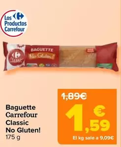 Carrefour Classic - Baguette No Gluten!