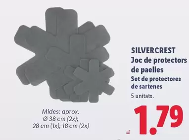 SilverCrest - Set De Protectores De Sartenes