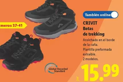 Crivit - Botas De Trekking