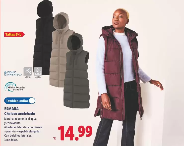 Esmara - Chaleco Acolchado