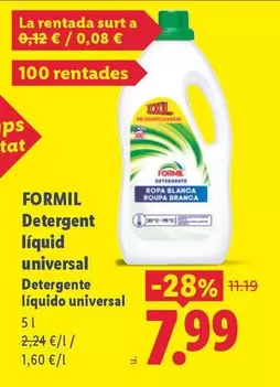 Formil - Detergente Líquido Universal