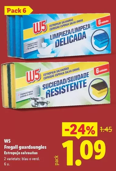 W5 - Estropajo Salvaunas