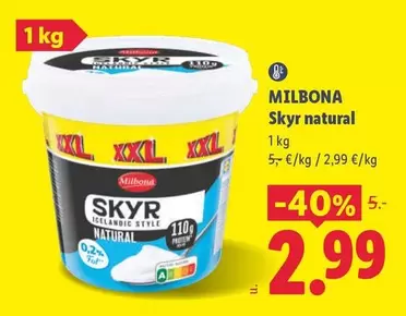 Milbona - Skyr Natural