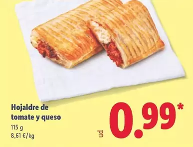Hojaldre De Tomate Y Queso