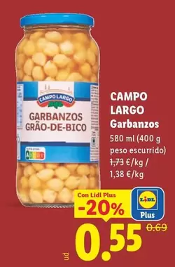 Campo Largo - Garbanzos