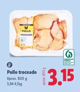 Pollo Troceado