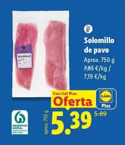 Solomillo De Pavo