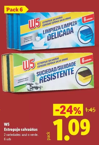 W5 - Estropajo Salvaînas