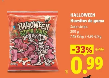 Halloween - Huesitos De Goma