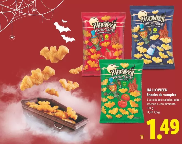 Halloween - Snack De Vanpiro