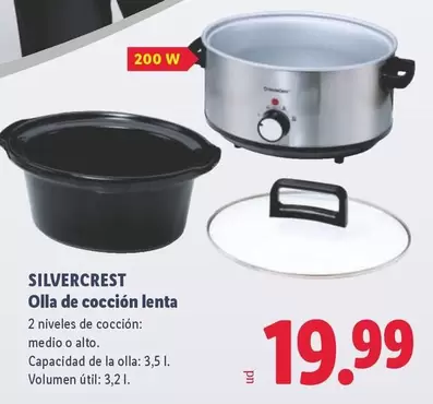 SilverCrest - Olla De Coccion Lenta