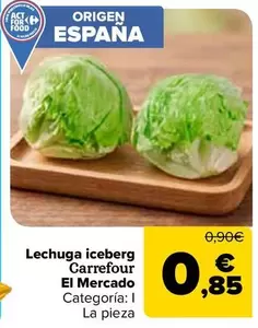 Carrefour El Mercado - Lechuga Iceberg