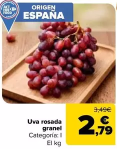 Uva Rosada Granel