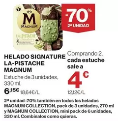 Magnum - Helado Signature La-Pistache