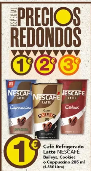 Nescafé - Cafe Refrigerado Latte