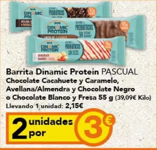 din - Barrita Dinamic Protein Pascual