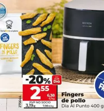 Dia Al Punto - Fingers De Pollo 