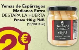 Destapa La Huerta - Yemas De Esparragos Medianas Extra