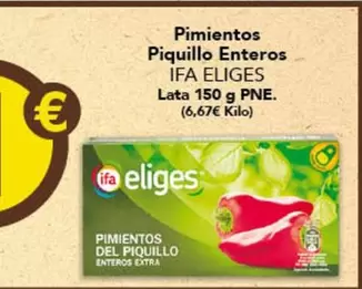 Ifa Eliges - Pimientos Piquillo Enteros