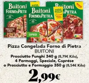 Buitoni - Pizza Congelada Forno Di Pietra