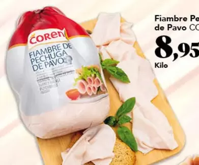 Coren - Fiambre Pe Pechuga De Pavo