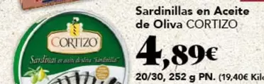 Cortizo - Sardinillas En Aceite De Oliva