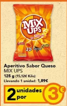mixxed up - Aperitivo Sabor Queso