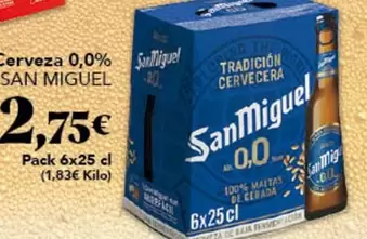 San Miguel - Cerveza 0.0%