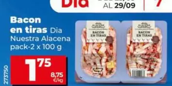 Dia Nuestra Alacena - Bacon En Tiras 