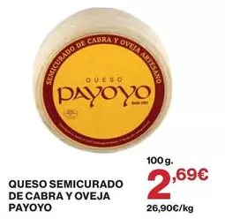 Queso Semicurado De Cabra Y Oveja