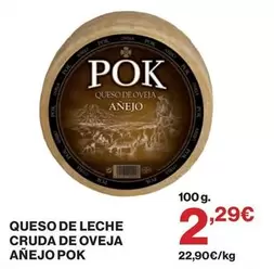 pok - Queso De Leche Cruda De Oveja Anejo