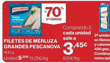Pescanova - Filetes De Merluza Grandes