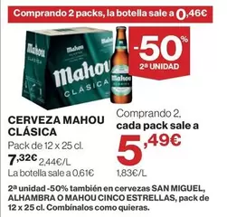 Mahou - Cerveza Clasica