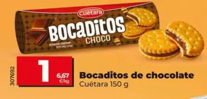 Cuétara - Bocaditos De Chocolate