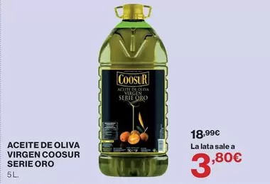 Coosur - Aceite De Oliva Virgen Serie Oro