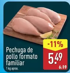 Pechuga De Pollo Formato Familiar
