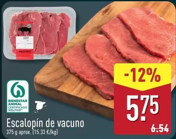 Aldi - Escalopín De Vacuno
